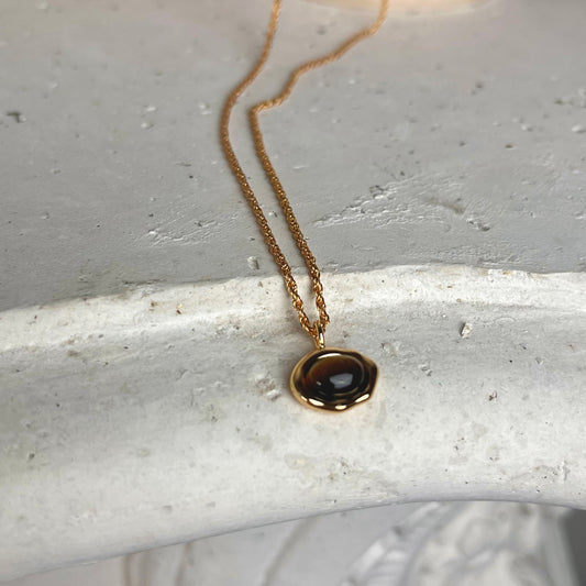 Tiger Eye Vintage Necklace